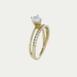 Anillo Cristina Oro 10K