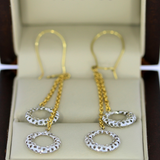 Arete Rosalia Oro 10K