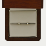 Broquel con Brillante .06 puntos Oro 14K