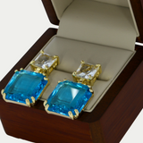 Arete Rut Chapa de Oro