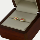 Broquel Zaida Oro 10K