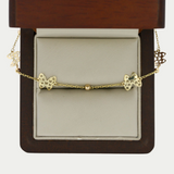 Pulsera Mariposas Oro 8K