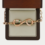 Pulsera Serpiente Acero