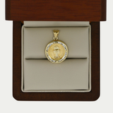 Medalla Primera Comunion 2.2 cm Oro 10K