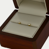 Broquel con Brillante .12 puntos Oro 14K