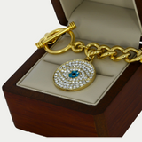 Pulsera Regina Chapa de Oro