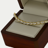 Pulsera Paloma Chapa de Oro