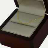 Cadena Beryl Oro 10K