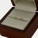 Broquel Zirconia Bisel Grabado 3mm Oro 10K