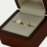 Broquel Vanessa Oro 10K