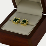 Arete Raquel Chapa de Oro