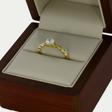 Anillo Clarise Oro 10K