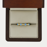 Anillo Ojitos Oro 10K