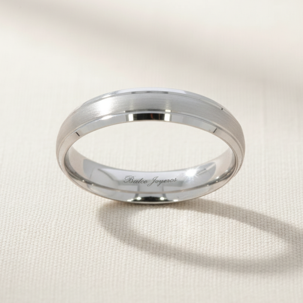 Argolla Oro 14K Confort Hueco CF065B-44