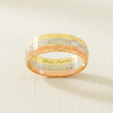 Argolla Oro 14K Cóncavo 1046L