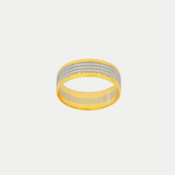 Par de Argollas Oro 14K Recta Hueca 1101