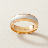 Argolla Oro 14K Cóncavo 1212