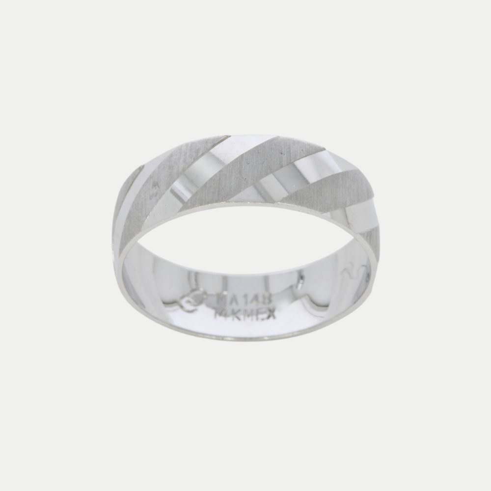 Par de Argollas Oro 14K Cóncavo 1219B