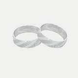 Par de Argollas Oro 14K Cóncavo 1227