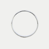 Par de Argollas Oro 14K Cóncavo 1227