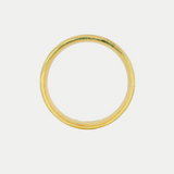 Par de Argollas Oro 14K Confort Hueco 18455M