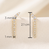 Arete Ellie Oro 10K