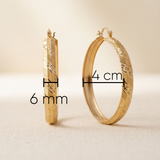 Arracadas Zara Oro 10K