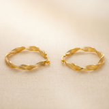 Arracadas Lorelei Oro 10K