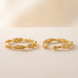 Arracadas Lorelei Oro 10K