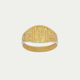 Anillo Graduación Kínder Troquel Oro 10K