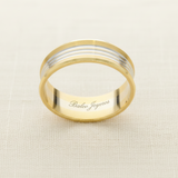 Argolla Oro 14K Recta 2000H