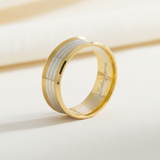 Argolla Oro 14K Recta 2000H