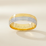 Argolla Oro 10K Cóncavo 2016