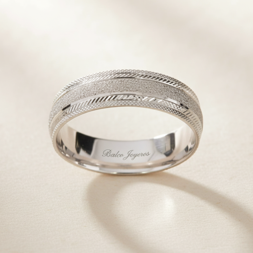 Argolla Oro 10K Cóncavo 2019