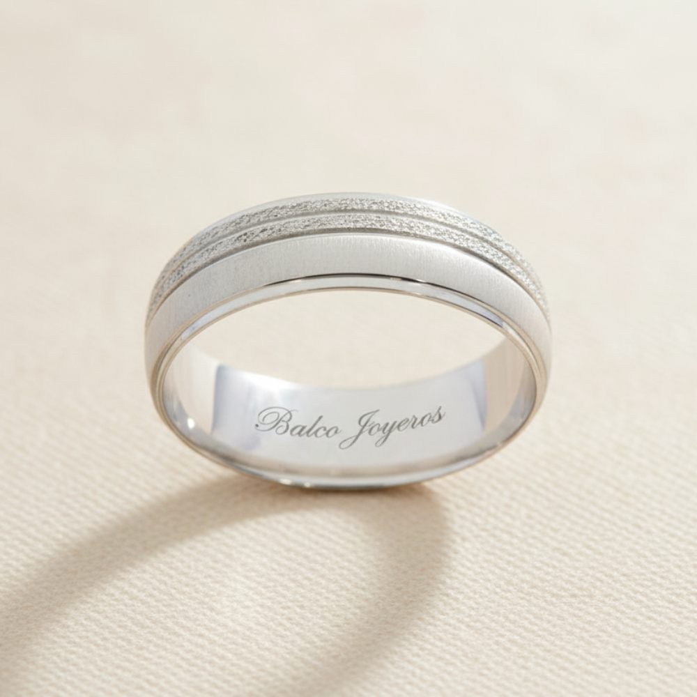 Argolla Oro 10K Cóncavo 2031