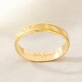 Argolla Oro 10K Cóncavo 2204