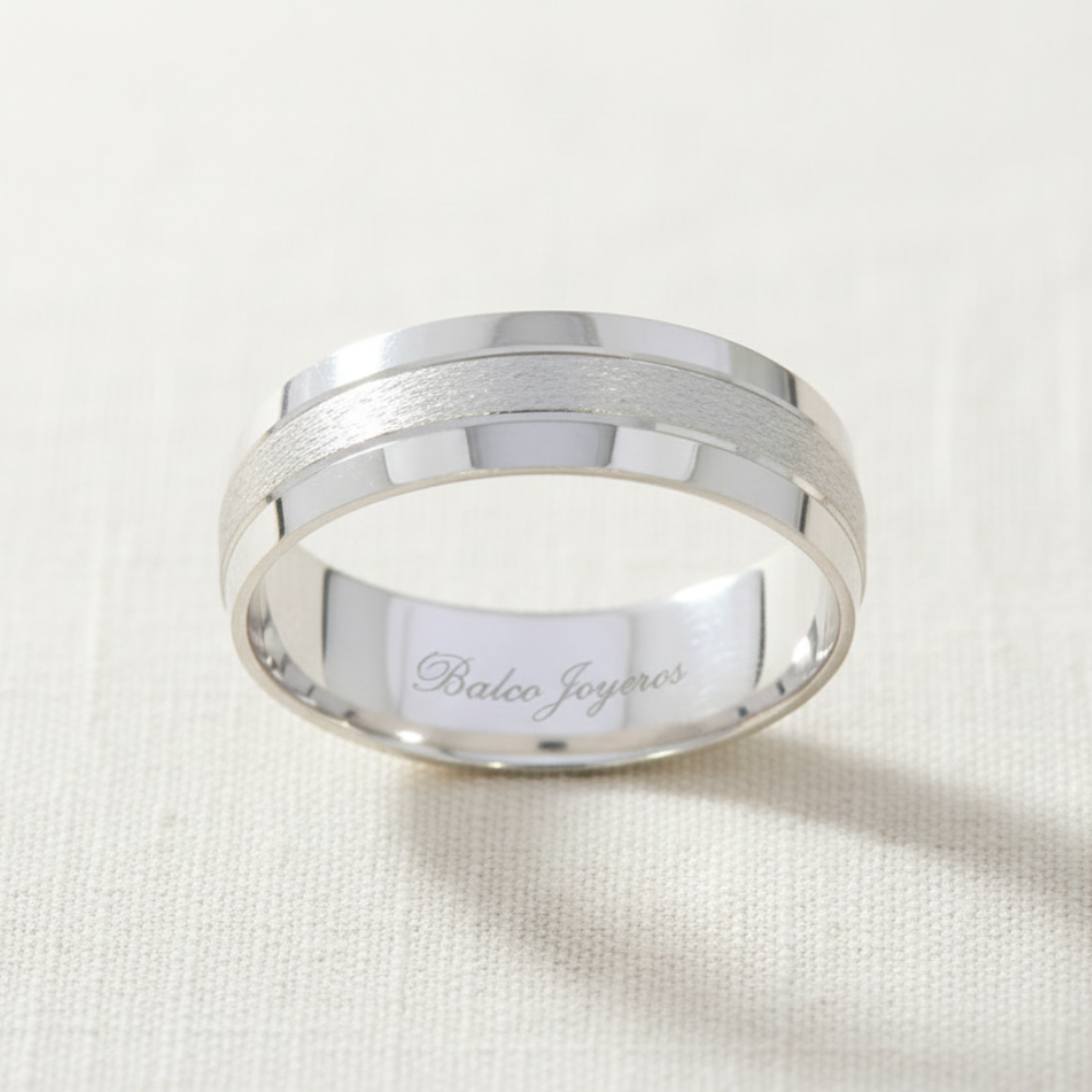 Argolla Oro 14K Cóncavo 294-6B