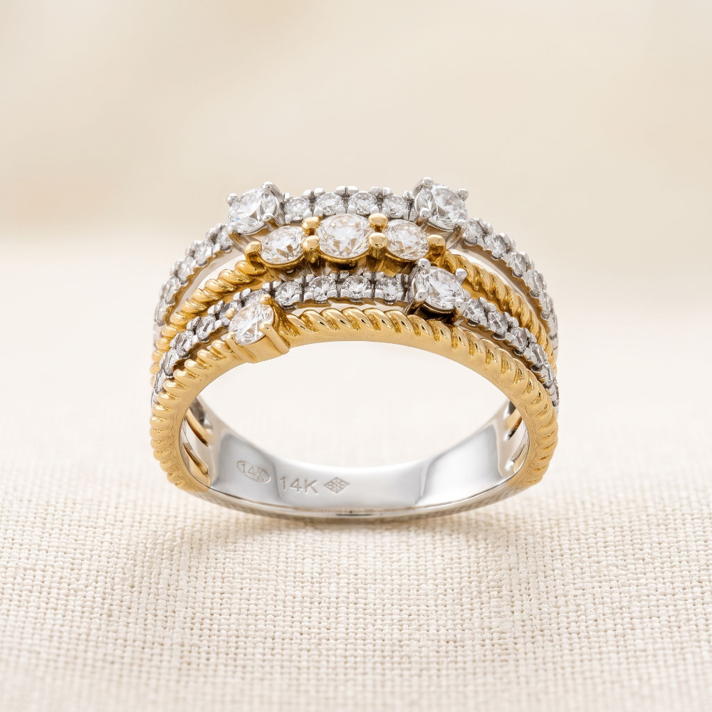 Anillo Brielle Oro 14K