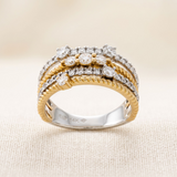 Anillo Brielle Oro 14K