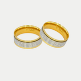 Par de Argollas Oro 14K Confort Hueca 50806