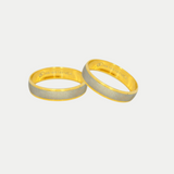 Par de Argollas Oro 14K Cóncavo A525-4