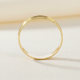 Argolla Oro 14K Recta 6000H-4A