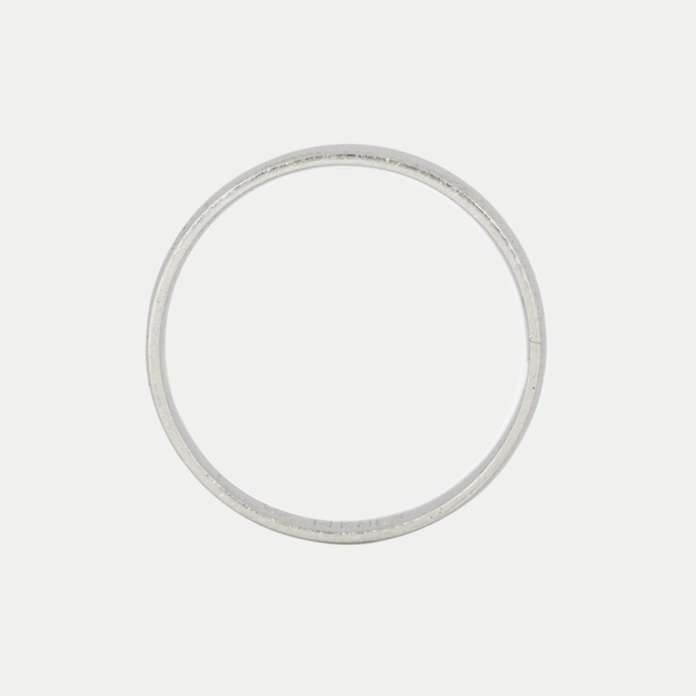 Par de Argollas Oro 14K Confort Hueco 634B