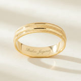 Argolla Oro 10K Cóncavo CL129