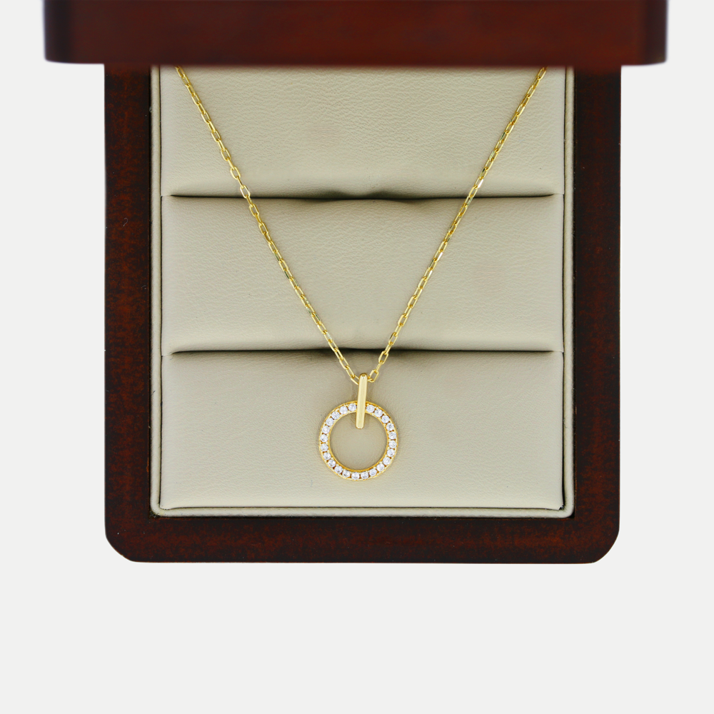 Gargantilla Camelia Oro 10K