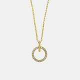 Gargantilla Camelia Oro 10K