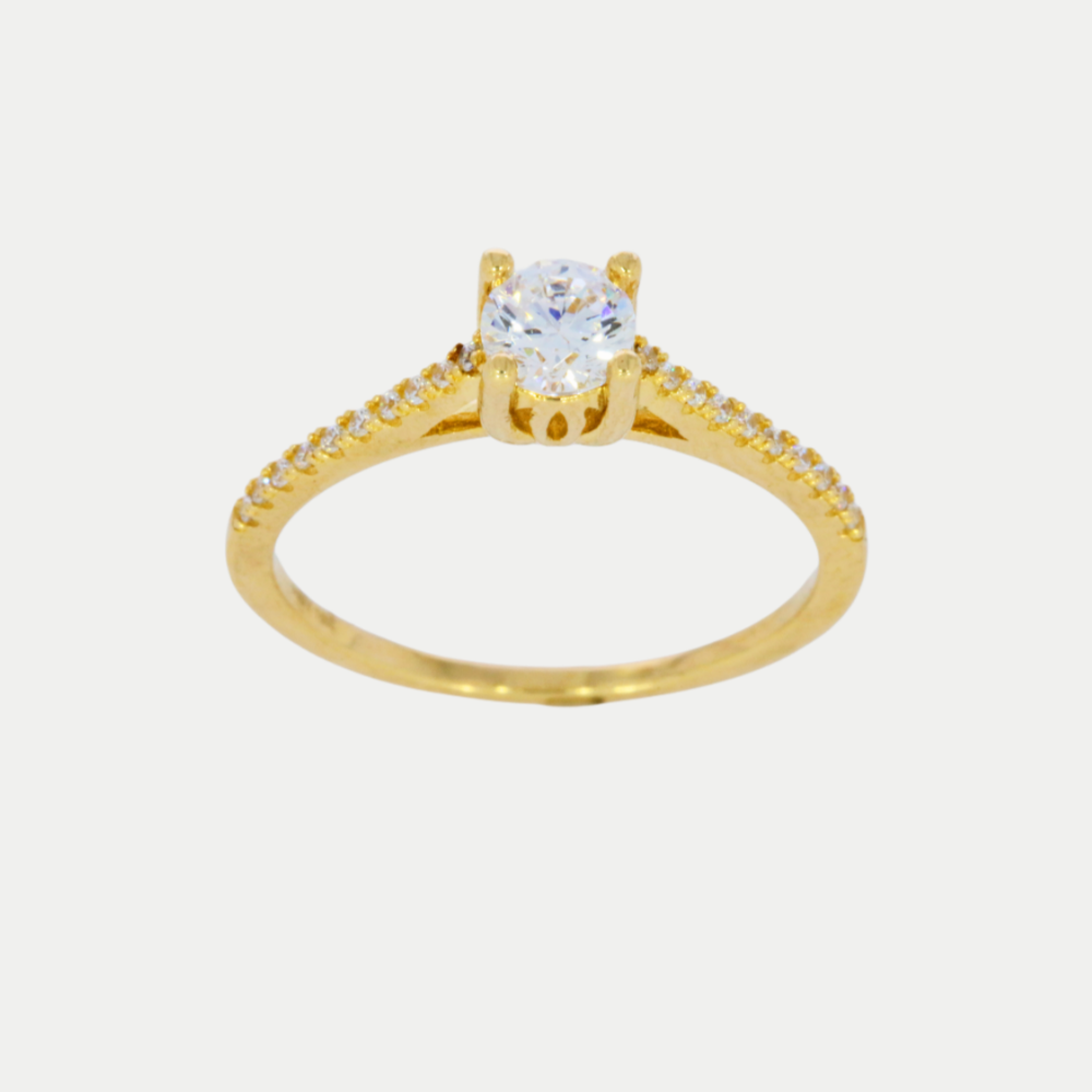 Anillo Daisy Oro 10K