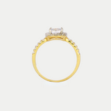 Anillo Damara Oro 10K