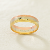 Argolla Oro 10K Cóncavo 800126