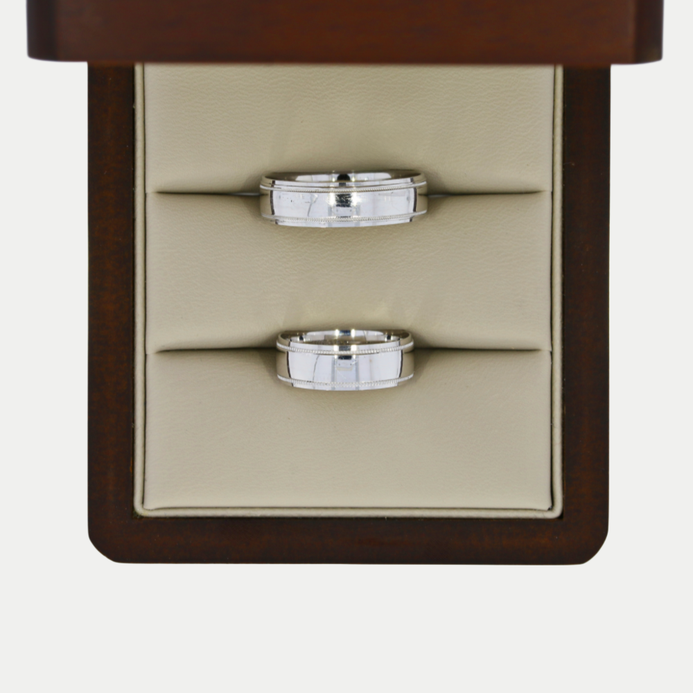 Par de Argollas Oro 14K Sólida 830B